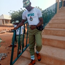 Minister Exalted Sighted In NYSC CAMP at Dakingari Kebbi State